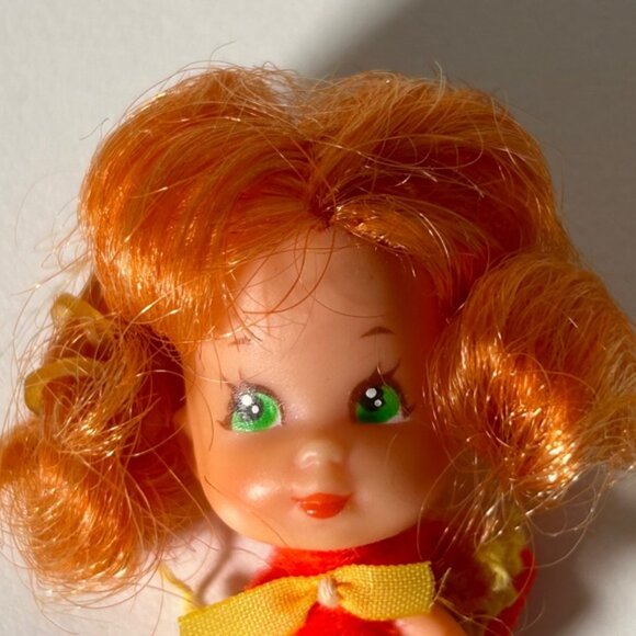 Vintage 70s Mattel Sweet Treats Spoonfuls Peachy Parfait Mini Doll - Picture 2 of 6